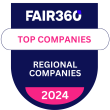 Fair360 Top Companies + Regional Companies 2024 logo