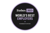 Forbes 2023 World's Best Employers logo