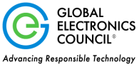Global Electronics Council logo with tagline “Advancing Sustainable Technology.”