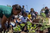 Students enjoyed hands-on learning and environmental education during the initiative.