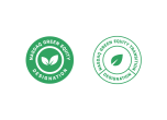 Two Badges "Nasdaq Green Equity Designation" and " Nasdaq Green Equity Transition Designation."