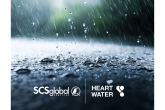 Logos for SCS Global Services and Heart Water