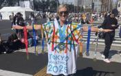 Jessica Gillman with her Six Star Medal and medals from six WMM.