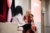 Key4Women Forum featured guest Giuliana Rancic answers a question from an audience member.