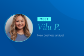 Meet Vilu P. New business analyst.