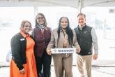 KeyBank and MetroHealth Team during the ribbon cutting.