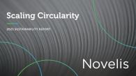 Novelis sustainability report cover 