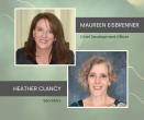 headshots of Maureen Eisbrenner and Heather Clancy