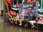 The panel was moderated by Chavante Flakes, Talent Buyer, and gave students valuable insight into the wide range of careers available in live events.