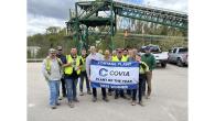 Group photo at Portage Plant