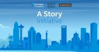 Principal Foundation: A Story Initiative. Illustrated city scene shown.