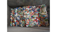 Pile of recycled cartons