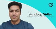 Sandeep Sidhu, Site Reliability Engineer, GoDaddy.