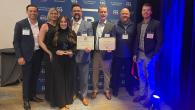 Members of the Apex Site Solutions management team and local U.S. Bank team members celebrated Apex Site Solutions being recognized as the Veteran-Owned Small Business of the Year by the SBA Sacramento District Office during Capital Region Small Business Week in Sacramento.