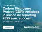 Webinaire gratuit : Carbon Disclosure Project (CDP): Anticipez la saison de reporting 2025 avec succès !