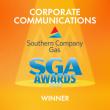 Corporate Communications Souther Company Gas SGA Awards 2023 Winner