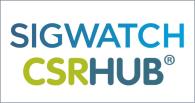SIGWATCH and CSRHUB logos