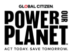 Global Citizen Power Our Planet logo