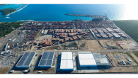 Aerial view of DP World's integrated port and logistics ecosystem in Caucedo
