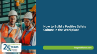 Safety workers in PPE looking at a laptop screen. Half of the header image shows the blog title.