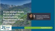 Blog title and author profile with mountains in the background