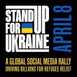 Stand Up For Ukraine event logo
