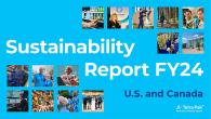 Tetra Pak Sustainability Report FY24: US and Canada eport cover