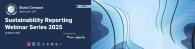 Sustainability Reporting Webinar Series 2025
