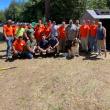 Team Depot Seattle volunteers shown after restoring a veteran's home.