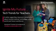Two teachers with new school supplies