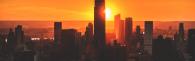 sunset skyline