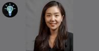 Vicki Jung, a grey background