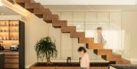 Staircase in a modern home