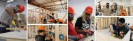 Photo collage of people in the skilled trades.