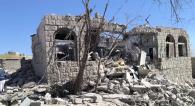  The demolished face of the Huqah health facility 