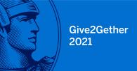American Express shield with gladiator logo: Give2Gether 2021