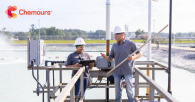 Two workers in hard hats