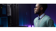person looking at a computer