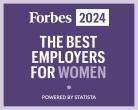 "The best employers for women. Forbes 2024" badge