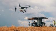 drone in operation