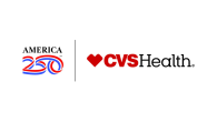 America250 + CVS Health logos
