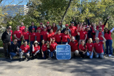 Group of Henkel employees posing