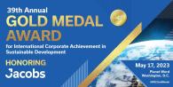 WEC Gold Medal Award 2023 banner
