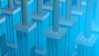 visualization of uranium fuel rods