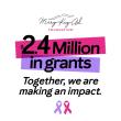 "$2.4 Million in grants. Together, we are making an impact."