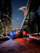 Machinery at night