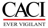 CACI Ever Vigilant Logo
