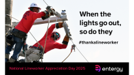When the lights go out, so do they - #thankalineworker