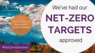 "We've had our NET-ZERO TARGETS approved"