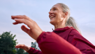 woman smiling
